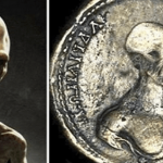 Strange Ancient Coins of Unknown Origin with Alien and UFO Engraved Discovered in Egypt