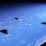 Black Mysterious Triangular UFOs Near ISS Filmed Directly by Astronaut